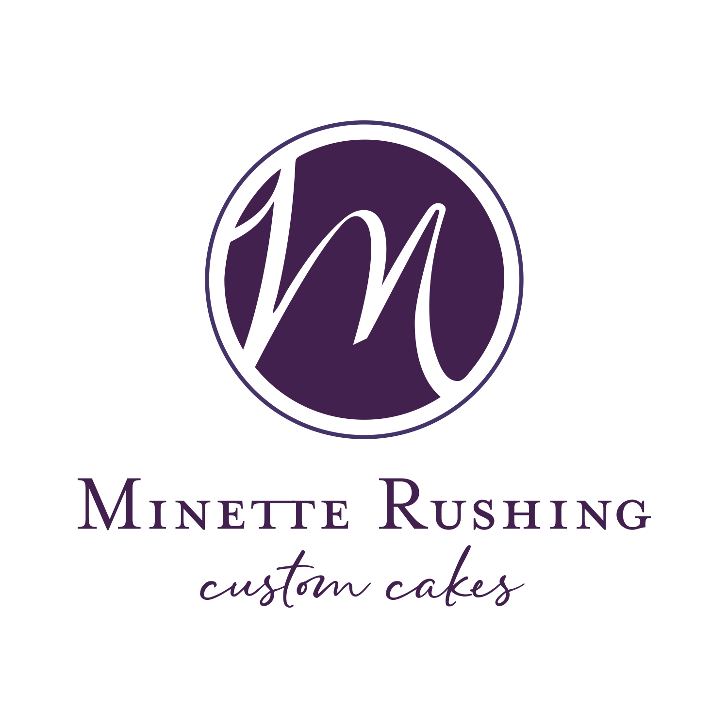 Minette Rushing Cakes logo