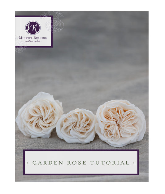 Sugar Flower How To - Garden Rose