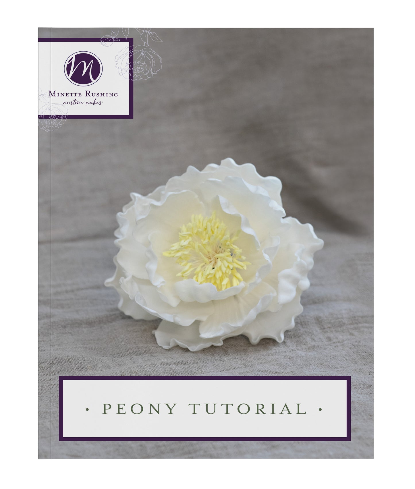 Sugar Flower How To - Peony